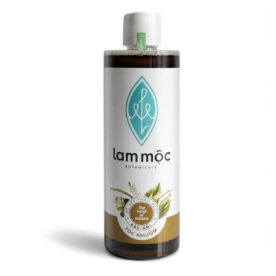 Dầu Gội Bồ Kết Thảo Dược DẦU GỘI LAM MỘC CHO TÓC NHUỘM 500ml