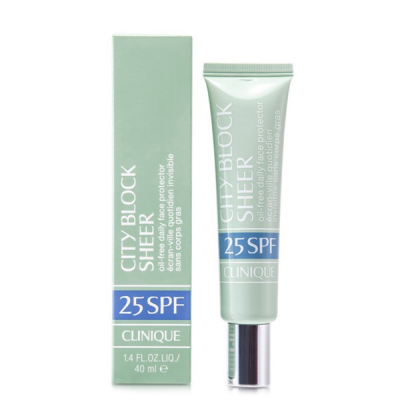 Kem Chống Nắng Vật Lý CLINIQUE CITY BLOCK SHEER OIL FREE FACE PROTECTOR SPF 25 40ml