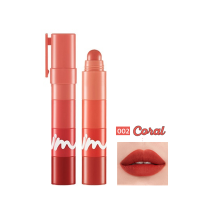 Son Lì Dạng Bút Chì I'M MEME I''''M MULTI LIP CRAYON MATTE 3.2g (002 Coral On My Lips)