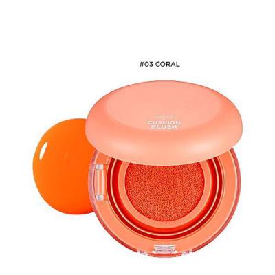 Má Hồng Dạng Nước THEFACESHOP HYDRO CUSHION BLUSH # 03 CORAL 8G