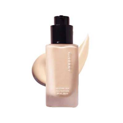 Kem Nền Trang Điểm GIVERNY MILCHAK SILK FOUNDATION #01 ROSY PORCELAIN 30ml