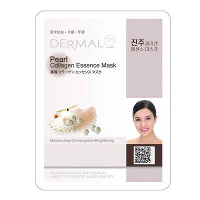 Mặt Nạ Collagen Ngọc Trai DERMAL PEARL COLLAGEN ESSENCE MASK 23g