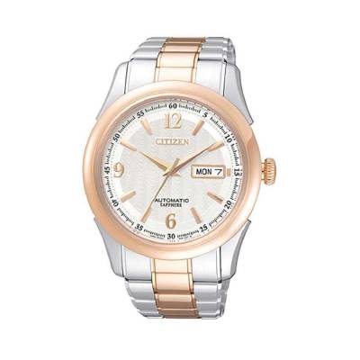  	Đồng Hồ Citizen NH8318-51A Nam Máy Cơ Kính Sapphire Lịch Thứ Ngày 40mm