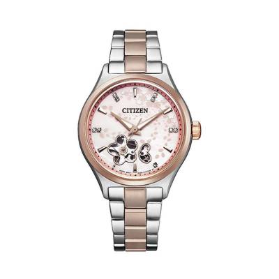  	Đồng Hồ Citizen PC1016-81D Nữ Máy Cơ Kính Sapphire 34mm