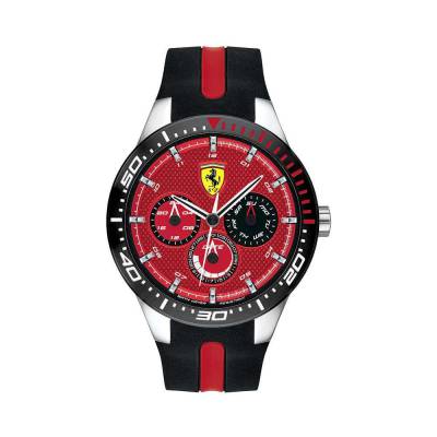  	Đồng Hồ Ferrari 0830588 Nam Dây cao su 46mm