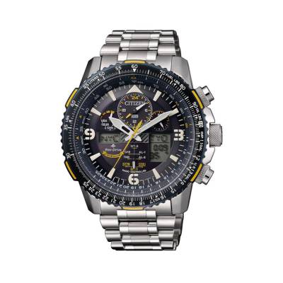  	Đồng Hồ Citizen JY8088-83L Nam Eco-Drive World-Time Kính Sapphire Lịch Thứ Ngày 47mm