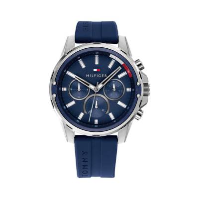  	Đồng Hồ Tommy Hilfiger 1791791 Nam Chronograph Lịch Thứ Ngày 45mm