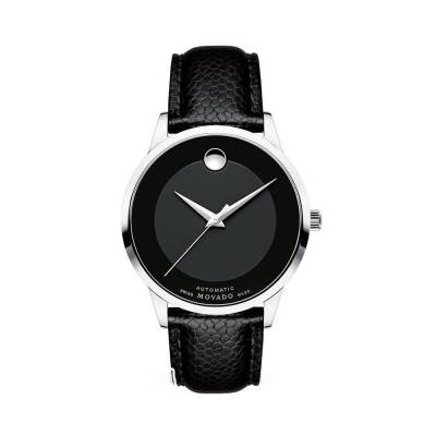  	Đồng Hồ Movado 0607122 Nam Máy Cơ Kính Sapphire 40mm