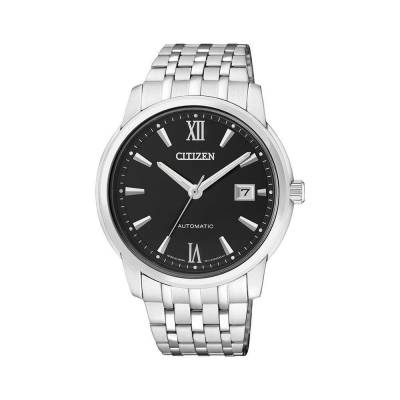  	Đồng Hồ Citizen NB1010-53E Nam Máy Cơ Kính Sapphire Lịch Ngày 41mm