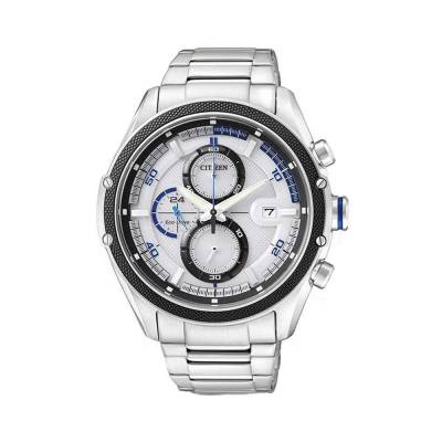  	Đồng Hồ Citizen CA0120-51A Nam Eco-Drive Chronograph Lịch Ngày 45mm