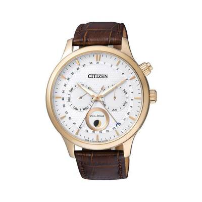  	Đồng Hồ Citizen AP1052-00A Nam Eco-Drive Kính Sapphire Lịch Thứ Ngày Tuần Trăng 42mm