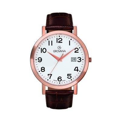  	Đồng Hồ Grovana 1230.1568 Nam Kính Sapphire 42mm