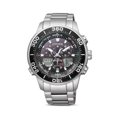  	Đồng Hồ Citizen JR4060-88E Nam Eco-Drive World-Time Chronograph 44mm