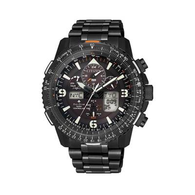  	Đồng Hồ Citizen JY8085-81E Nam Eco-Drive World-Time Chronograph 47mm