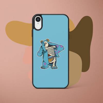 Ốp lưng iphone in hình Half Skeleton - Monster Inc (các model iphone)