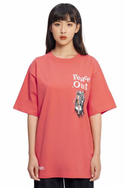 /peace out/ NEW TEE™ - GEOGRIA PEACH