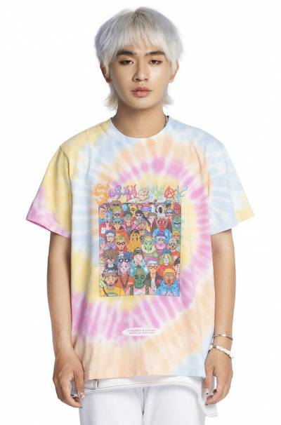 SPECIAL /5FF/ SQUARE TEE™ - TIE DYE