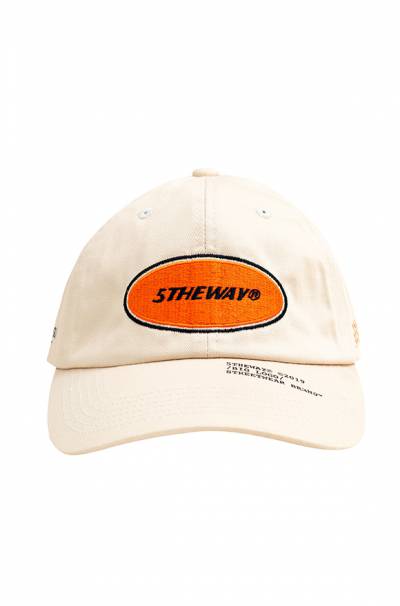 /oval/ UNSTRUCTURE WASHED DAD CAP™ - BLEACH SAND