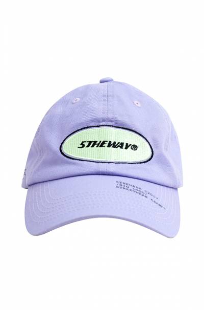/oval/ UNSTRUCTURE WASHED DAD CAP™ - VIOLET TULIP