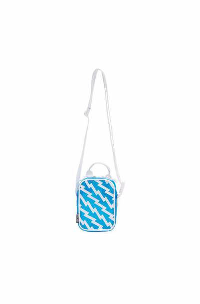 /plastic/ VERTICAL SHOULDER BAG™ - BLUE