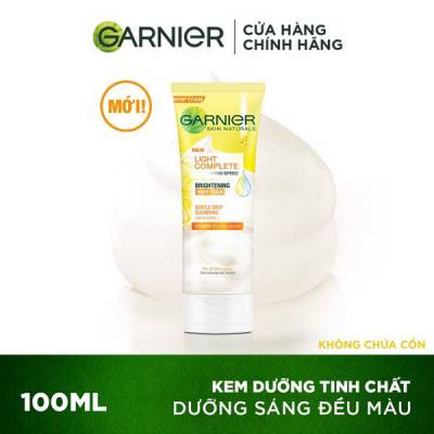 Sữa rửa mặt tạo bọt sáng da Garnier Light Complete Vitamin C Whip Foam 100ml