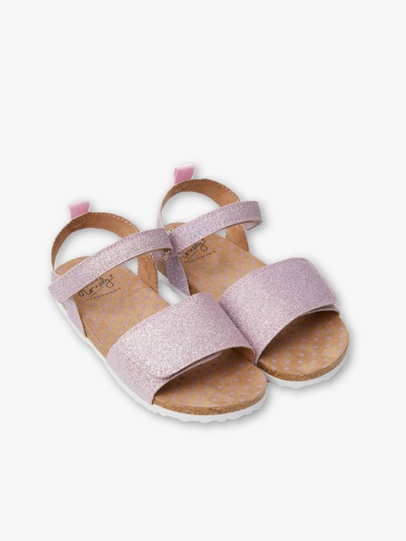          mothercare - giày sandal họa tiết hồng lấp lánh     