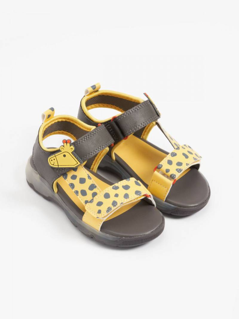          mothercare - giày sandal hoạ tiết hưu cao cổ bé trai     