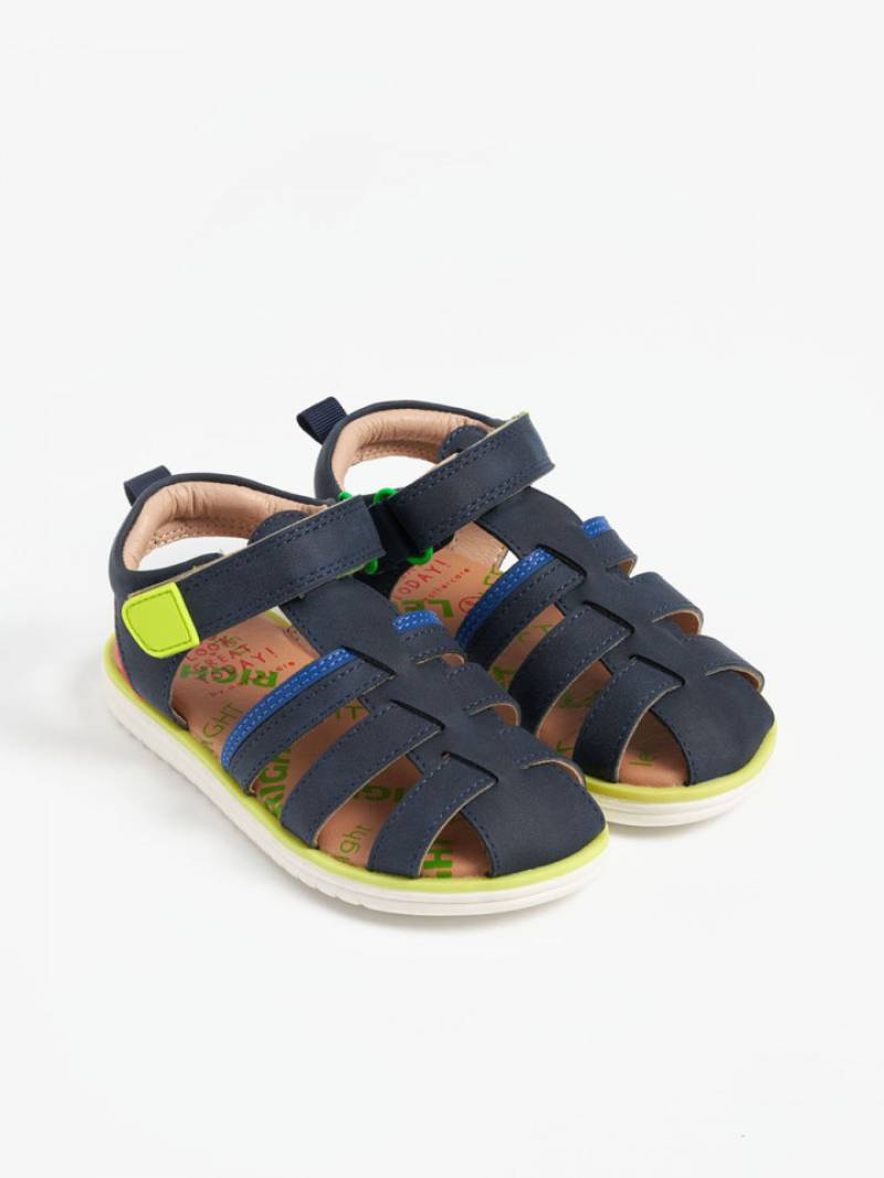          mothercare - giày sandal màu xanh bé trai     