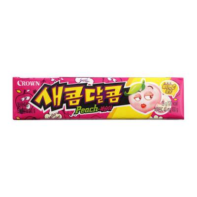 Kẹo mềm chua ngọt vị đào Crown Hàn Quốc 29gr