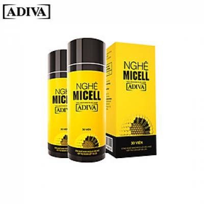 Combo 02 Hộp Nghệ Micell Adiva (30 viên/hộp)