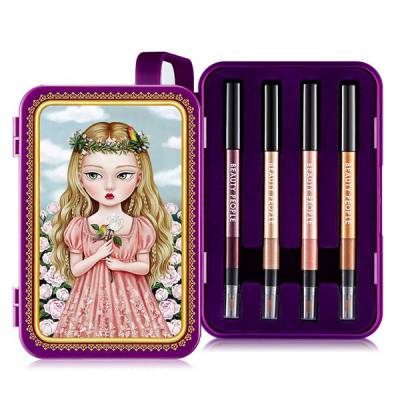 Bộ bút trang điểm mắt đa năng sắc màu rạng rỡ phiên bản 2 BEAUTY PEOPLE Radiant Girl Doll Eye Special Makeup Set Season 2