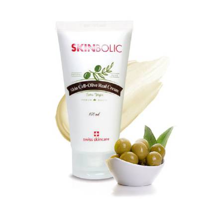 Kem dưỡng ẩm chuyên sâu tinh chất olive SKINBOLIC Skin Olive Real Cream 150ml